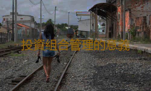 投資組合管理的意義