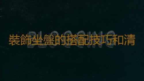裝飾坐盤的搭配技巧和清潔方法